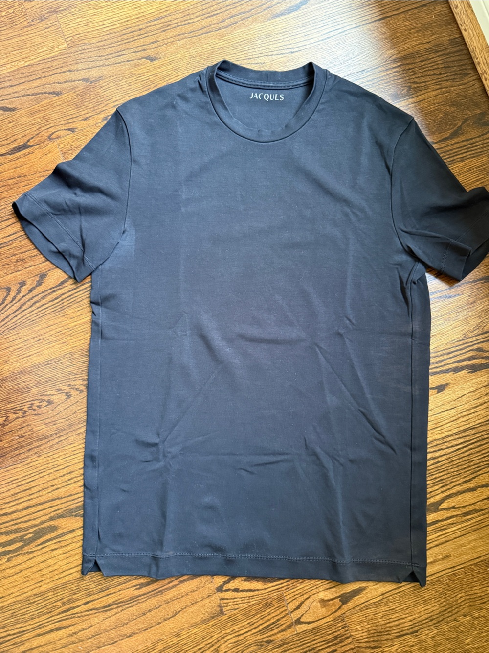 Men's Short Sleeve Crewneck Tee in Black